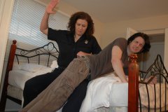 Drug Pusher Punished by Miss Chris