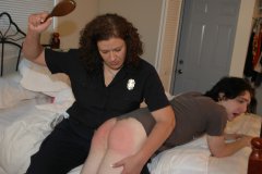 Drug Pusher Punished by Miss Chris