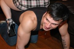 Kay and Anthony in Spanked Rocker Boy