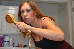 Insurance Agent Lilly White Spanks Client