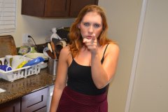 Insurance Agent Lilly White Spanks Client