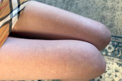 Lux Lives Spanks for Bad Check